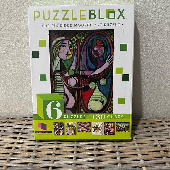 Puzzle Blox Six-Sided Modern Art Puzzle, New in Box, games, puzzles - Picture 1 of 3